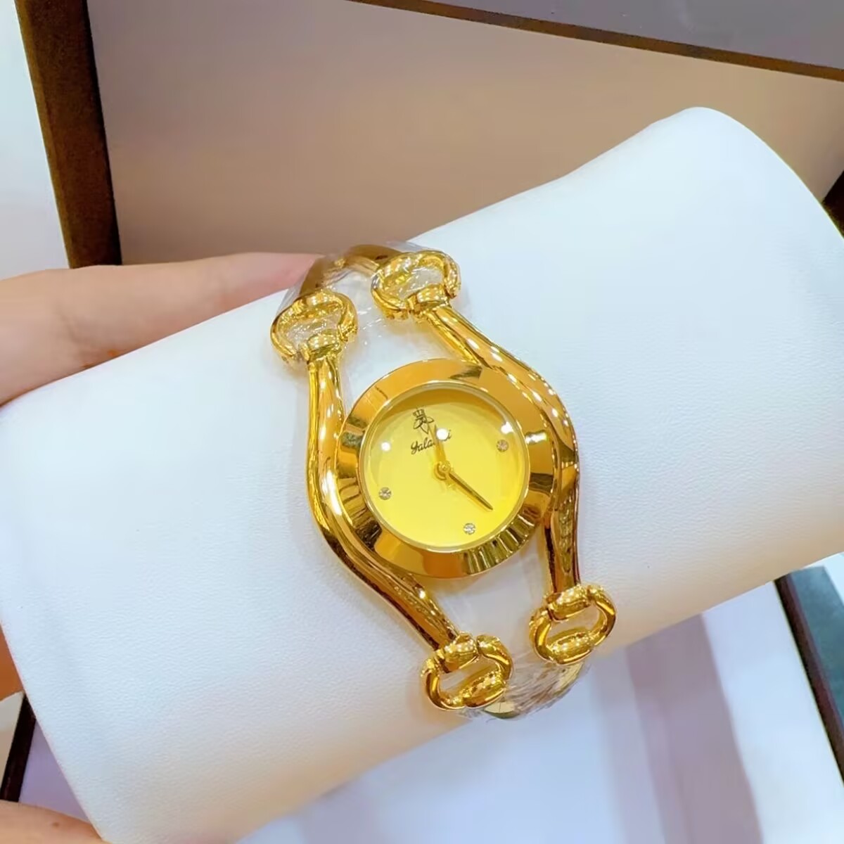 Jewelry Watch - ใหม่ฝรั่งเศสดูไบ 24K ชุบทองนาฬิกางานแต่งงานเครื่องประดับของขวัญสำหรับคนรัก YY10748