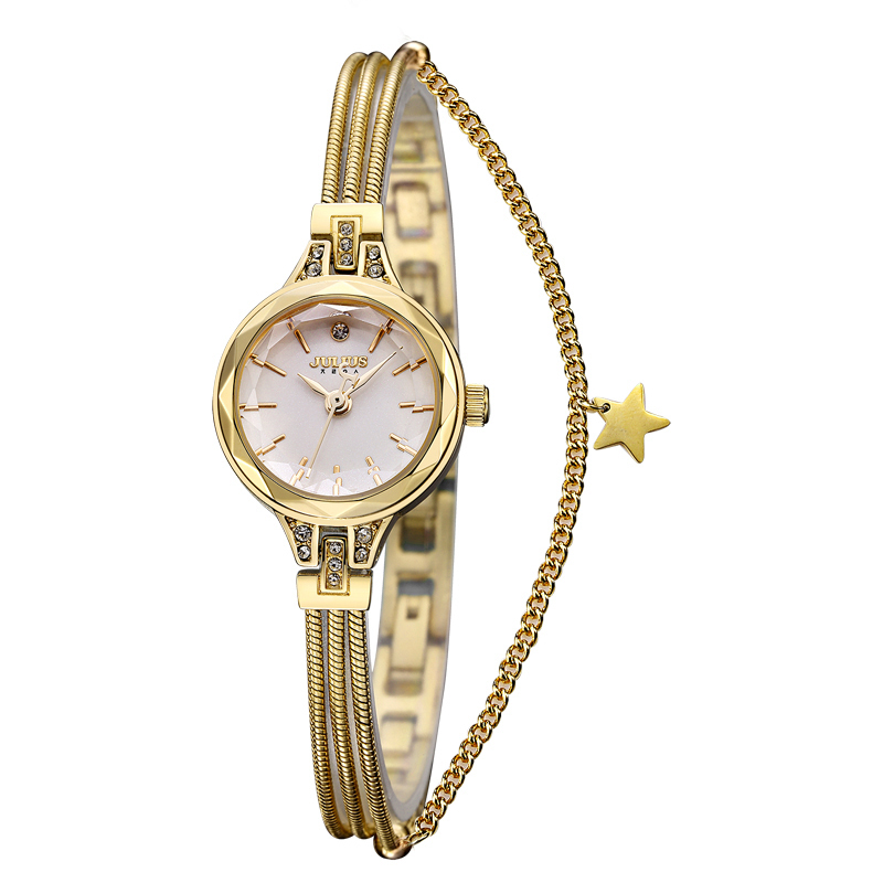 Jewelry Watches For Ladies - Mini 5สีสร้อยข้อมือเครื่องประดับนาฬิกางูผู้หญิงนาฬิกาแฟชั่นชั่วโมงธุรกิจ Girl วันเกิดของขวัญ Julius กล่อง