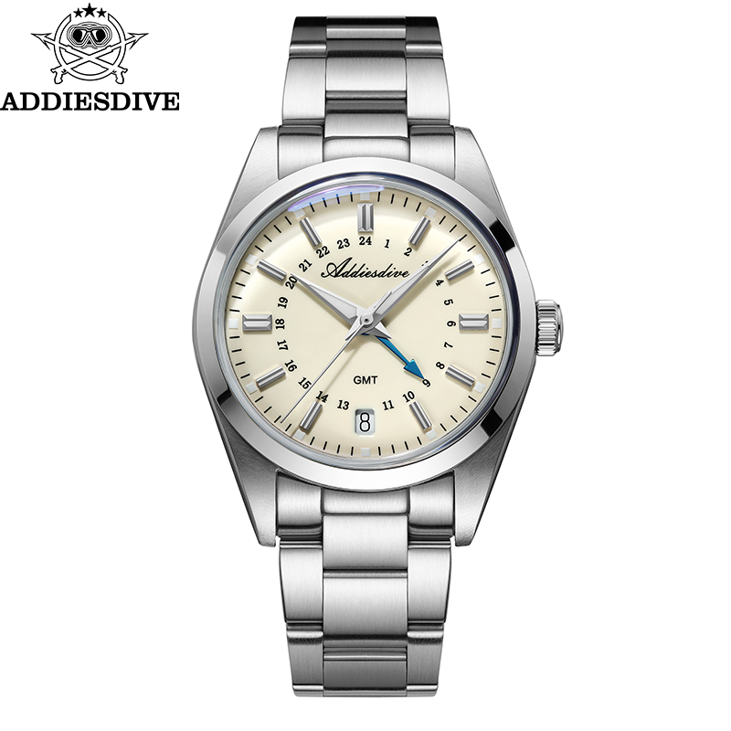 Jewelry Watch - ADDIESDIVE ร้อนยี่ห้อ 36 มม.GMT นาฬิกาสําหรับชาย 10Bar