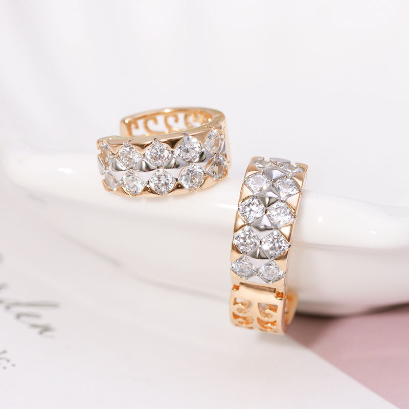 Nick'S Jewelry & Watches Reviews - ราคาขายส่งผสม2ต่างหูห่วงชุบทองสําหรับผู้หญิงเครื่องประดับแฟชั่นนิคและตะกั่วฟรี