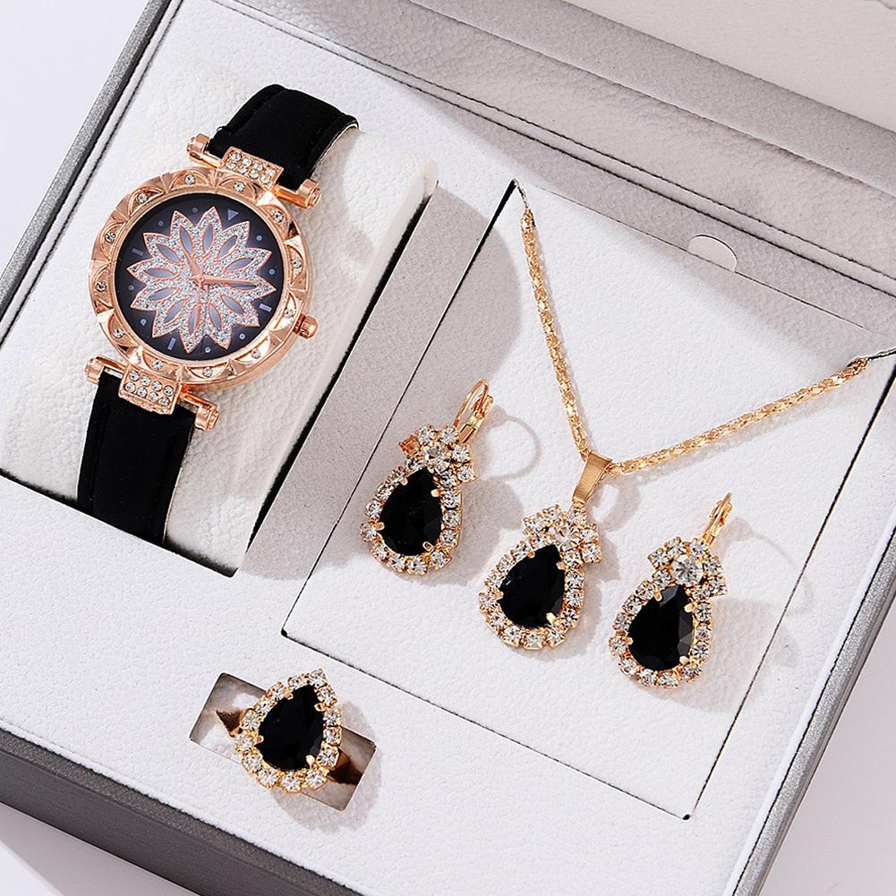 นาฬิกาควอตซ์ผู้หญิงสุดหรู พร้อ - Jewelry Watches For Ladies บทวิจารณ์และราคา