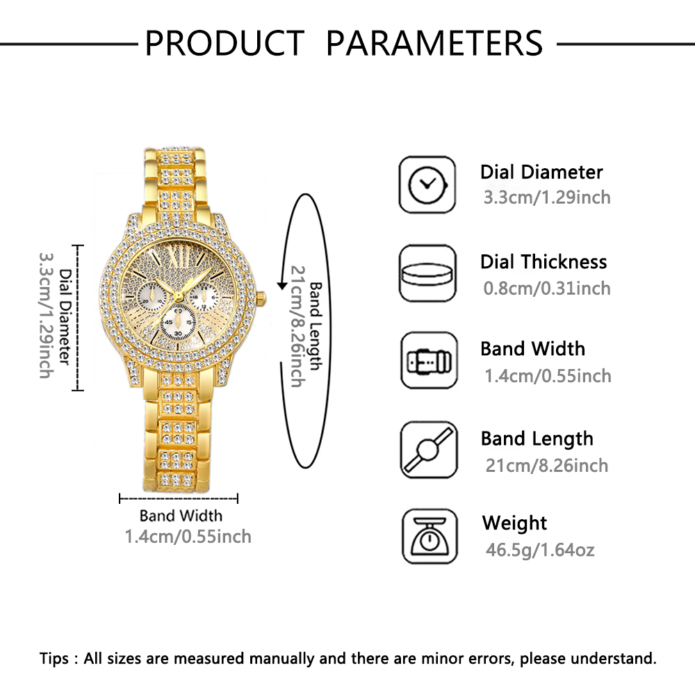 นาฬิกาควอตซ์สำหรับผู้หญิง ดีไซ - Jewelry Watches For Ladies บทวิจารณ์และราคา