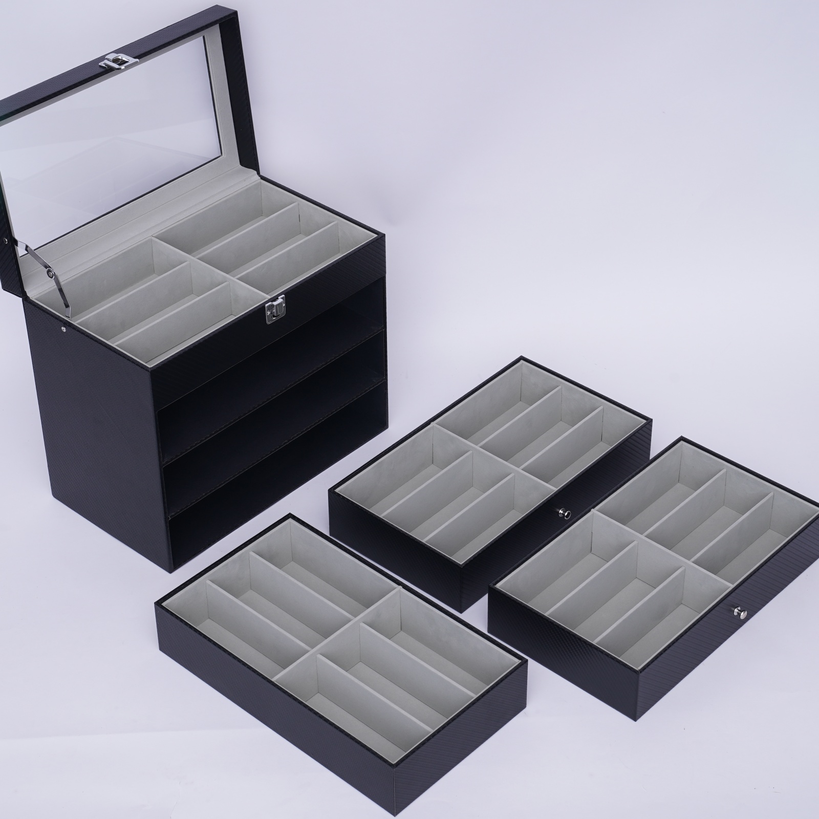 กล่องโชว์แว่นตา กล่องเก็บแว่นต - Jewelry Watches Box บทวิจารณ์และราคา