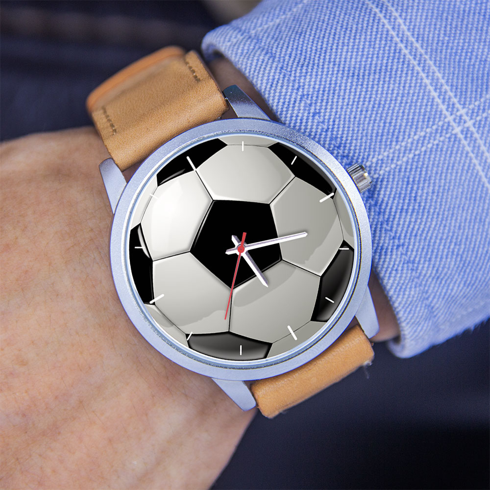 นาฬิกาข้อมือดีไซน์ฟุตบอล แฟนบอ - Jewelry Watches Women บทวิจารณ์และราคา