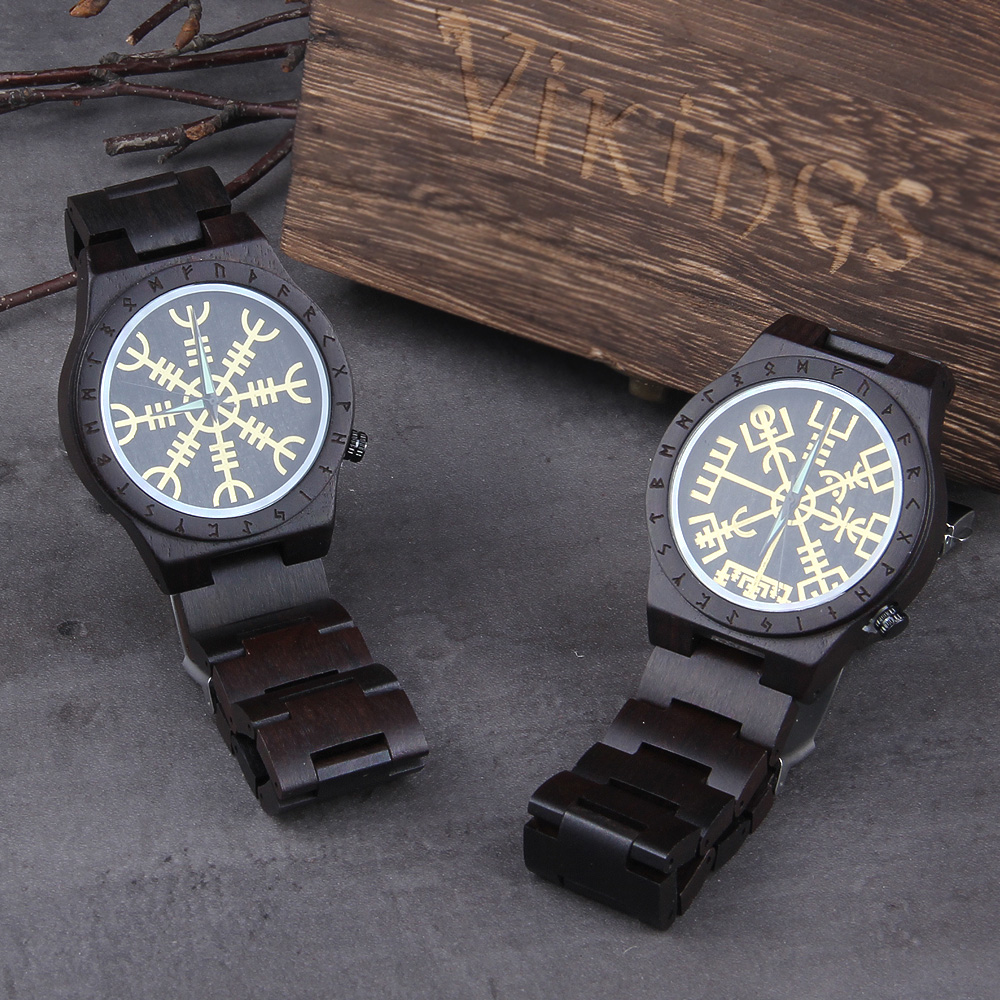 Handmade ไม้นาฬิกาผู้ชายผู้หญิ - Jewelry Watches Women บทวิจารณ์และราคา