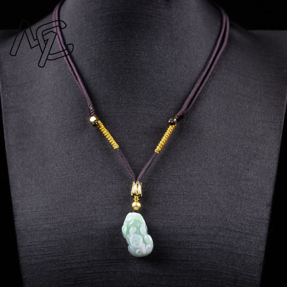 จี้หยกพิกซิวสีเขียวมรกตธรรมชาต - Jewelry & Watches Sp Zo O บทวิจารณ์และราคา