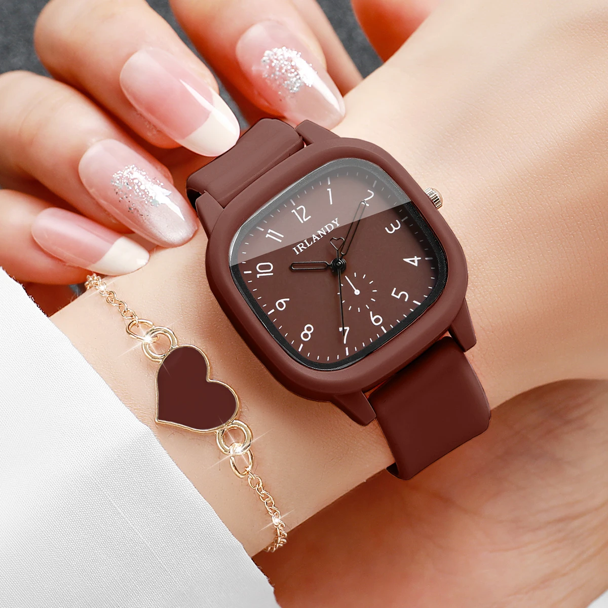 ชุดนาฬิกาควอตซ์ผู้หญิง 4 ชิ้น  - Jewelry Watches Women บทวิจารณ์และราคา