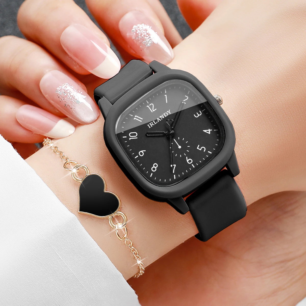 ชุดนาฬิกาควอตซ์ผู้หญิง 4 ชิ้น  - Jewelry Watches Women บทวิจารณ์และราคา