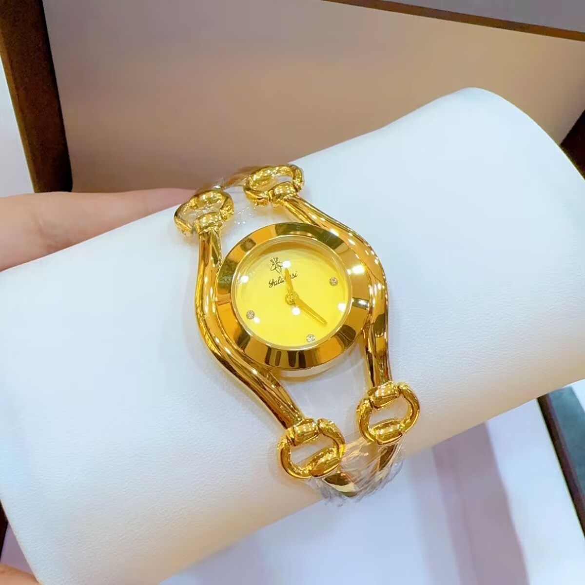 ใหม่ฝรั่งเศสดูไบ 24K ชุบทองนาฬ - Jewelry Watch บทวิจารณ์และราคา