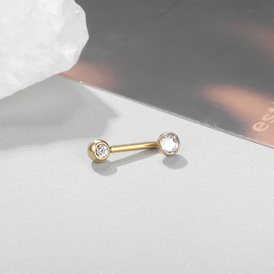 1/5 ชิ้น เครื่องประดับเจาะริมฝ - Christina Jewelry & Watches Marguerite Ørestik Forgyldt Sølv บทวิจารณ์และราคา