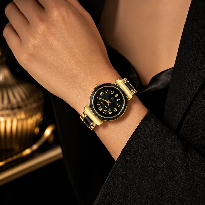 นาฬิกาข้อมือผู้หญิงแฟชั่น ดีไซ - Jewelry Watches For Ladies บทวิจารณ์และราคา