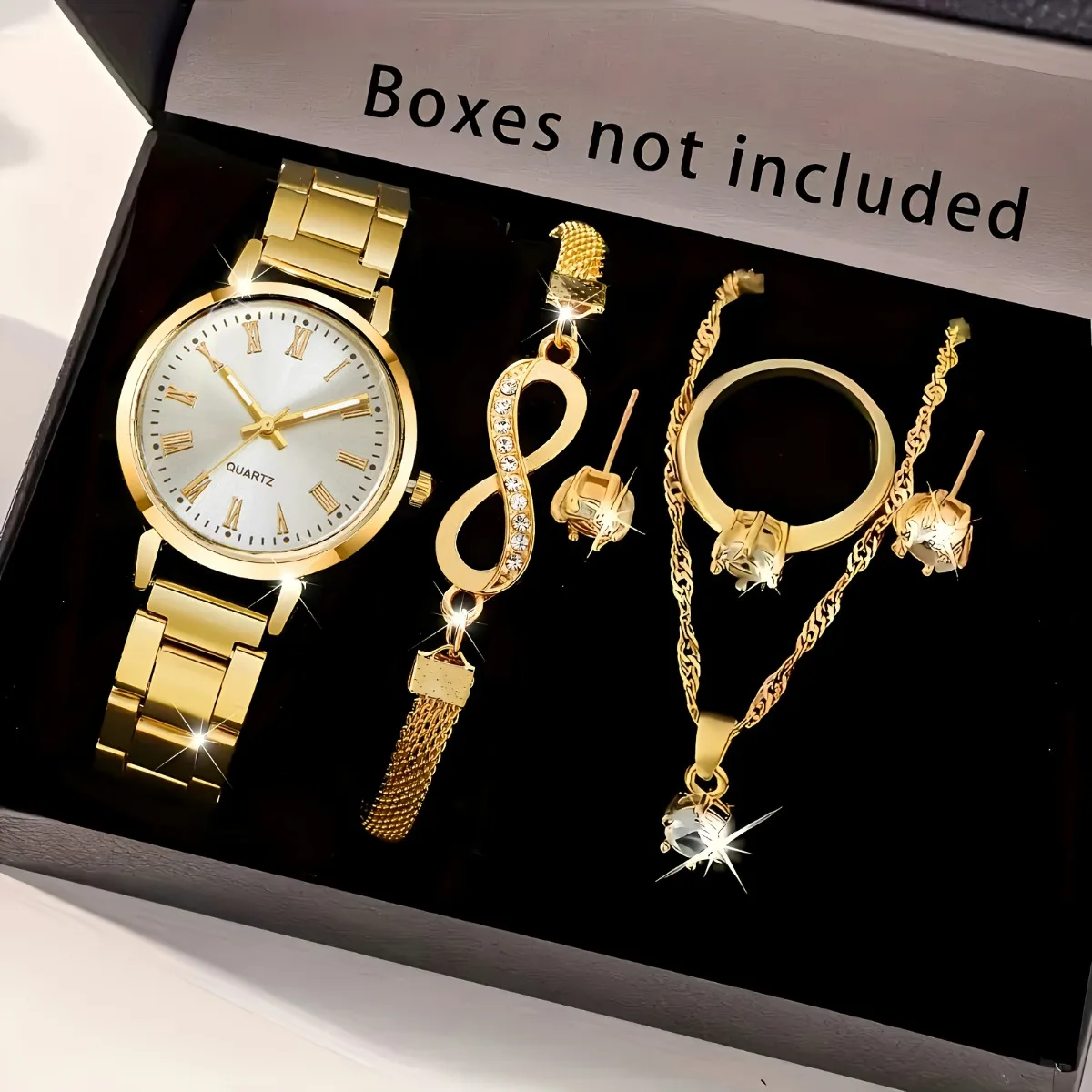 20266 ชิ้น/เซ็ตผู้หญิงที่สง่าง - Jewelry Watches For Ladies บทวิจารณ์และราคา