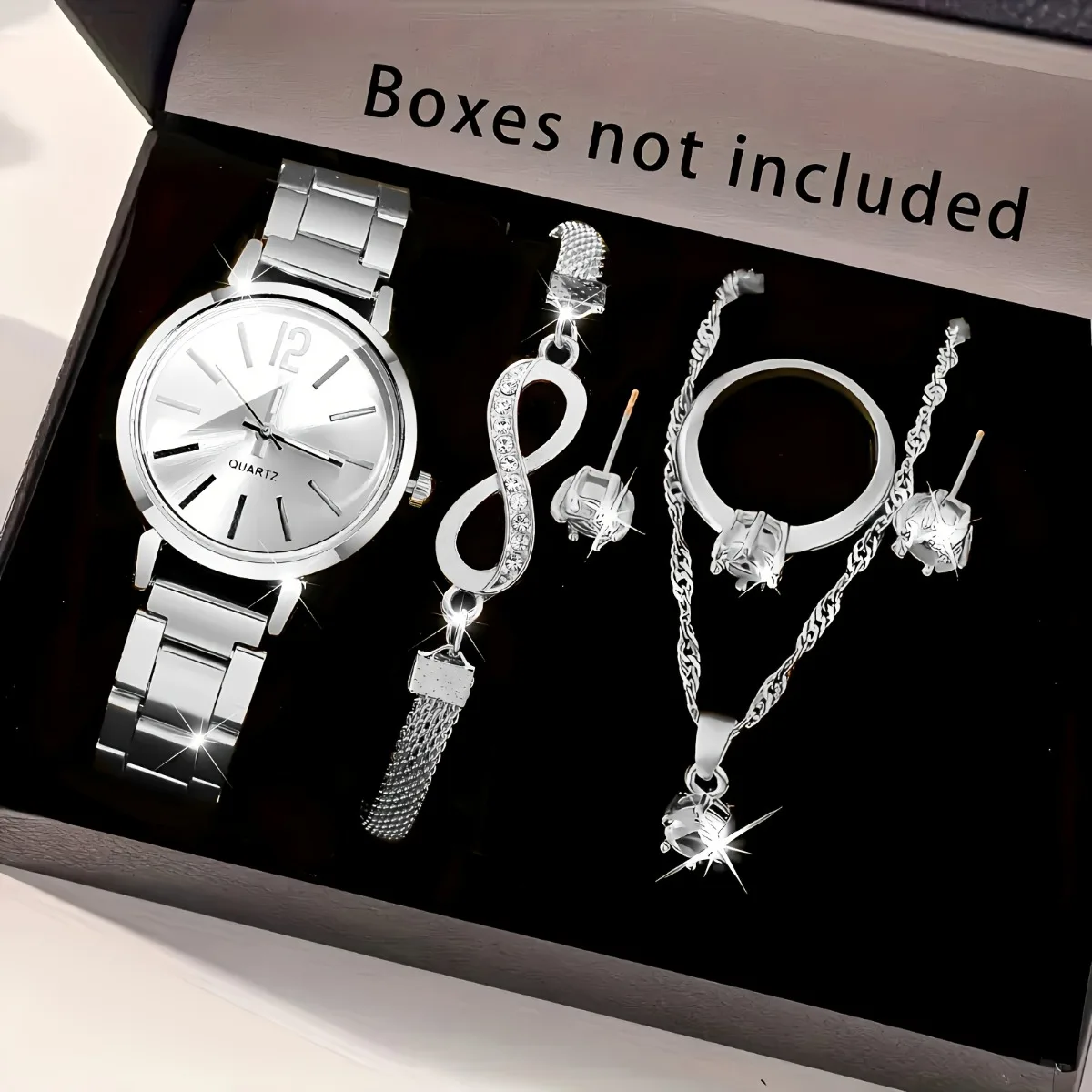 20266 ชิ้น/เซ็ตผู้หญิงที่สง่าง - Jewelry Watches For Ladies บทวิจารณ์และราคา