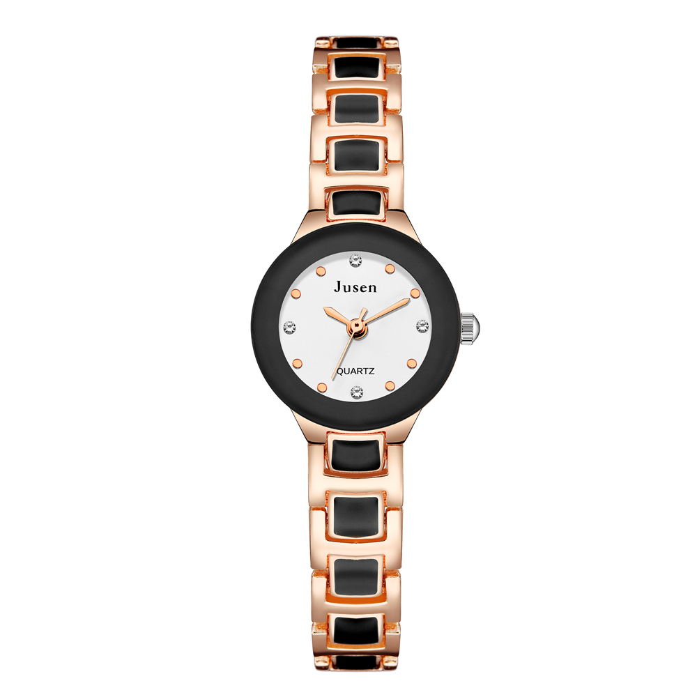 นาฬิกาข้อมือควอตซ์ประดับเพชรเท - Jewelry Watches Women บทวิจารณ์และราคา