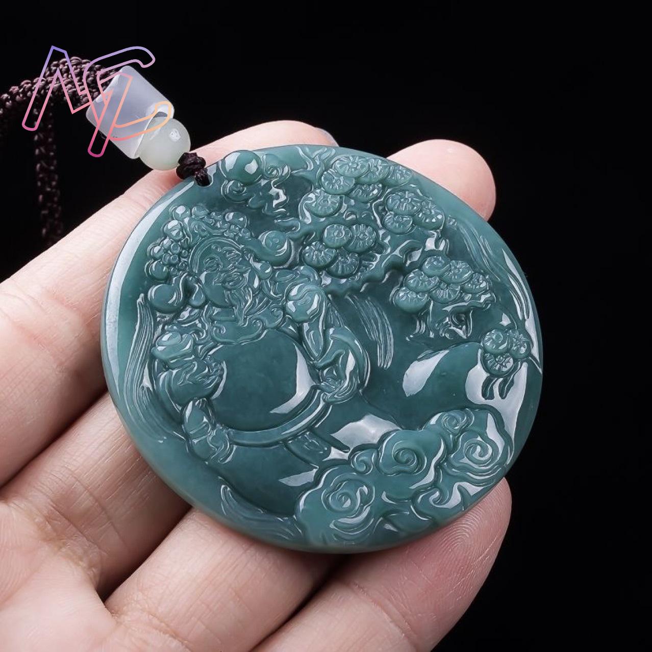 จี้หยกพม่าเทพเจ้าแห่งความมั่งค - Jewelry & Watches Sp Zo O บทวิจารณ์และราคา