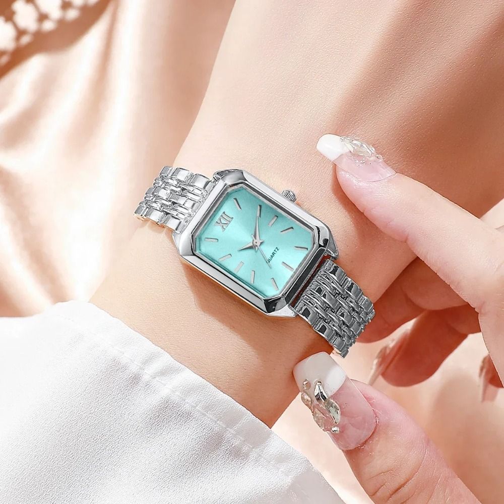 ชุดนาฬิกาแฟชั่นและสร้อยข้อมือป - Jewelry Watches For Ladies บทวิจารณ์และราคา
