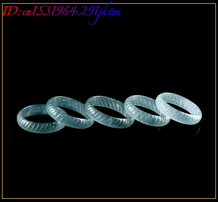 แหวนหยกพม่าแท้สีน้ำเงิน หรูหรา - Jewelry & Watches Sp Zo O บทวิจารณ์และราคา