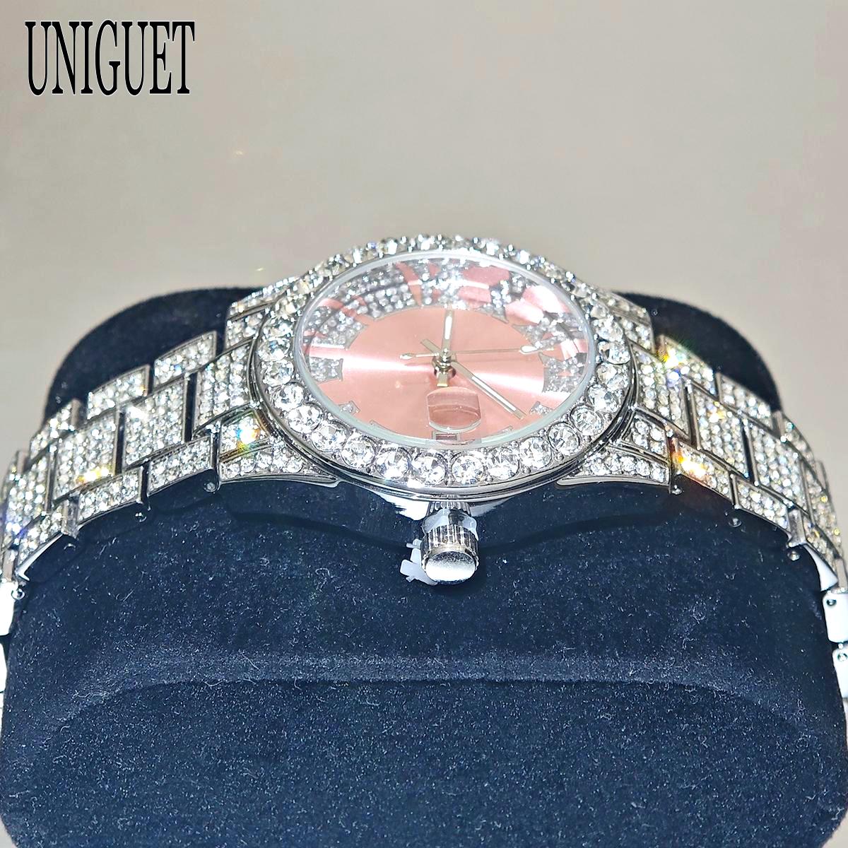 นาฬิกาข้อมือผู้หญิง UNIGUET สี - Jewelry Watches For Ladies บทวิจารณ์และราคา