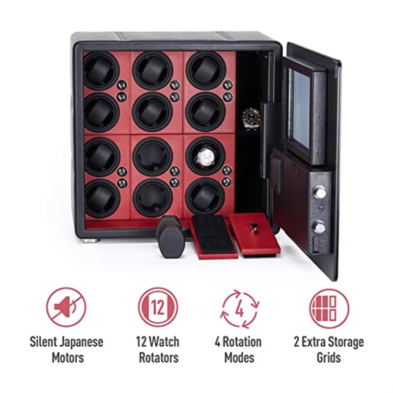 กล่องเก็บนาฬิกาอัตโนมัติ 12 รุ - Jewelry Watches Box บทวิจารณ์และราคา