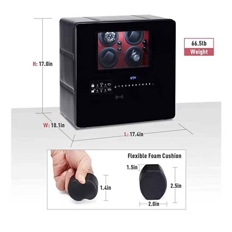กล่องเก็บนาฬิกาอัตโนมัติ 12 รุ - Jewelry Watches Box บทวิจารณ์และราคา