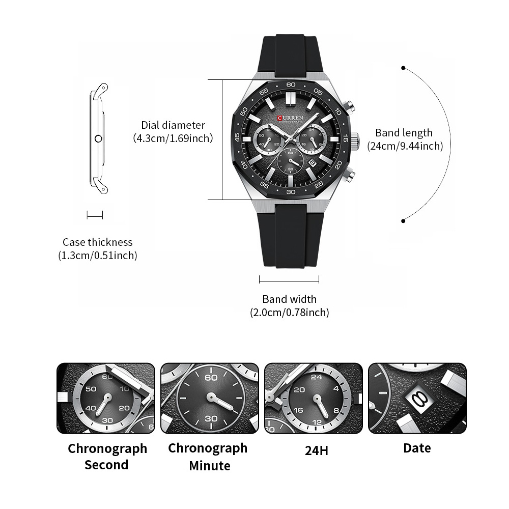 นาฬิกาข้อมือแฟชั่นลำลองสำหรับผ - Jewelry Watch บทวิจารณ์และราคา