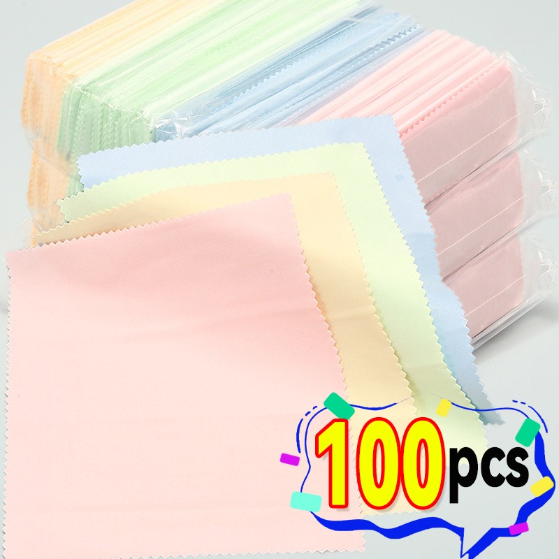 10-100pcs Silver Polishing แว่ - Jewelry Eyewear Watches & Accessories บทวิจารณ์และราคา