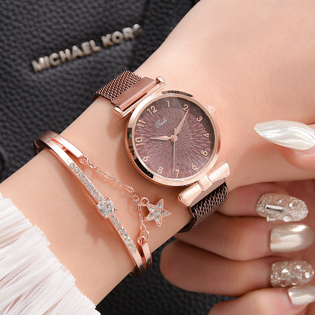 สร้อยข้อมือผู้หญิงชุดควอตซ์นาฬ - Jewelry Watches Women บทวิจารณ์และราคา