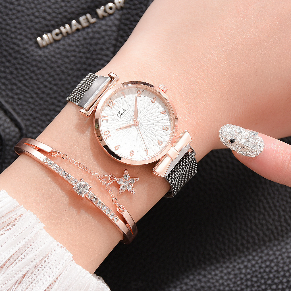 สร้อยข้อมือผู้หญิงชุดควอตซ์นาฬ - Jewelry Watches Women บทวิจารณ์และราคา