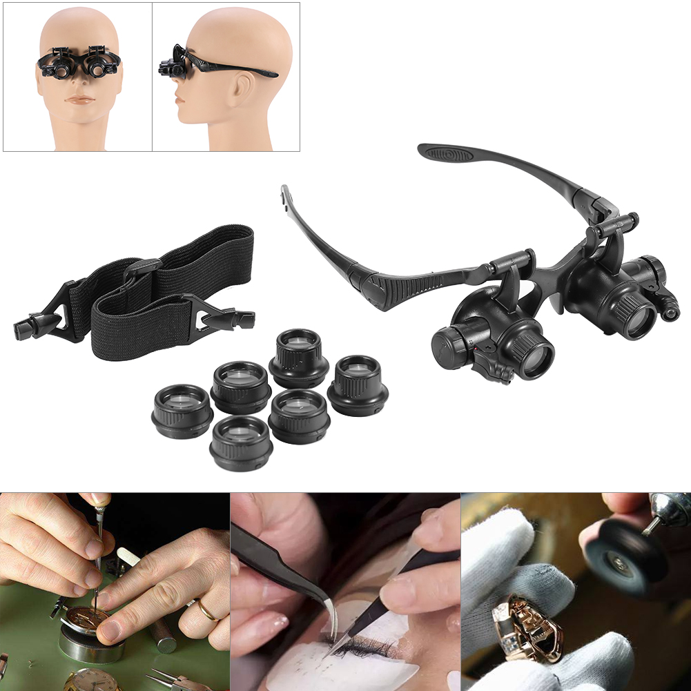 แว่นขยายแบบสวมศีรษะ รุ่นใหม่ แ - Jewelry Eyewear Watches & Accessories บทวิจารณ์และราคา