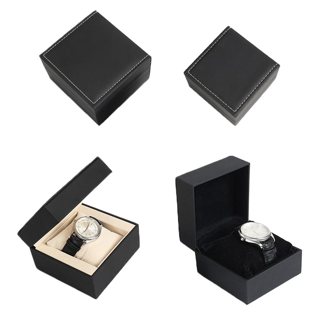 กล่องใส่นาฬิกาหนัง PU สำหรับผู - Jewelry Watches Box บทวิจารณ์และราคา