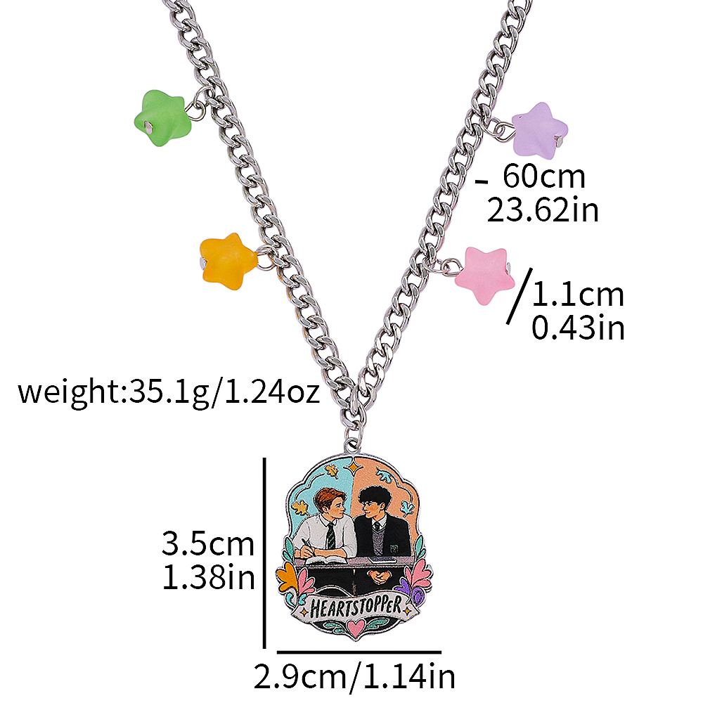 สร้อยคอจี้การ์ตูน Heartstopper - Nick'S Jewelry & Watches Reviews บทวิจารณ์และราคา