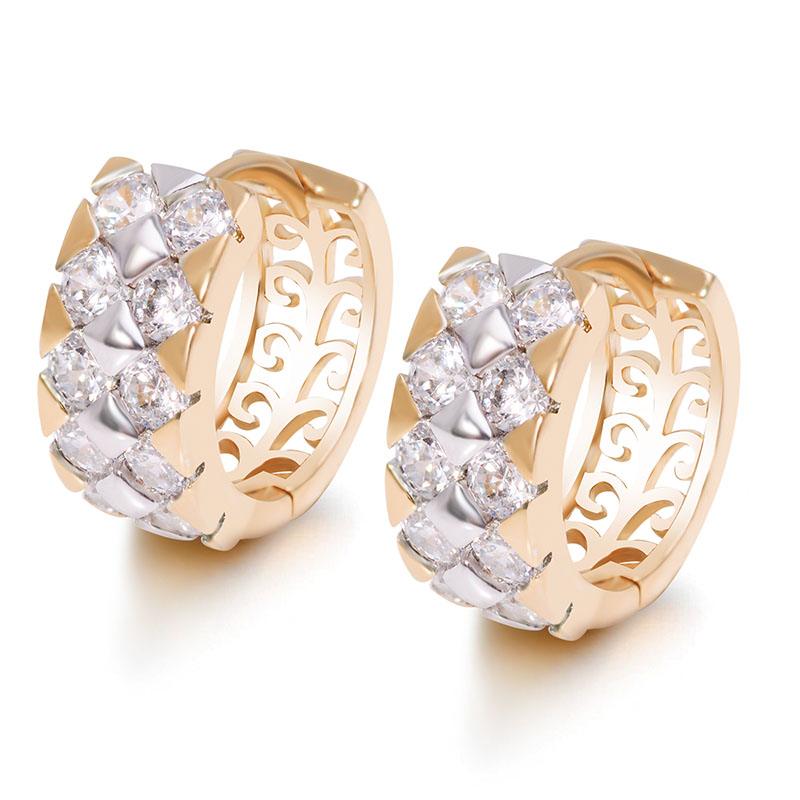ราคาขายส่งผสม2ต่างหูห่วงชุบทอง - Nick'S Jewelry & Watches Reviews บทวิจารณ์และราคา