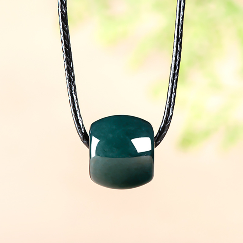 จี้สร้อยคอหยกพม่าแท้สีน้ำเงินเ - Jewelry & Watches Sp Zo O บทวิจารณ์และราคา